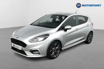 Ford Fiesta St-Line Edition Manual Petrol-Electric Hybrid Hatchback - Stock Number (1493116) - Passenger side front corner