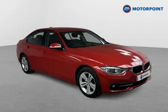 BMW 3 Series Sport Manual Petrol Saloon - Stock Number (1494488) - Drivers side front corner