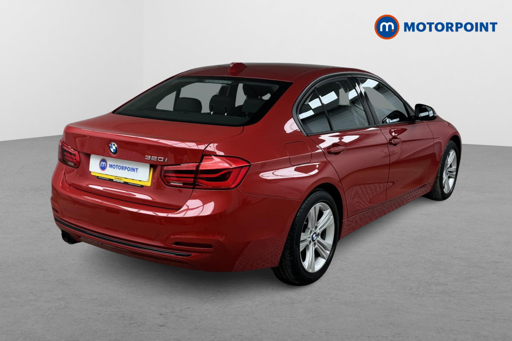 BMW 3 Series Sport Manual Petrol Saloon - Stock Number (1494488) - Drivers side rear corner