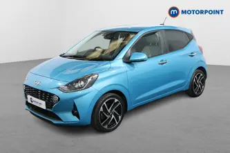 Hyundai I10 Premium Manual Petrol Hatchback - Stock Number (1494888) - Passenger side front corner