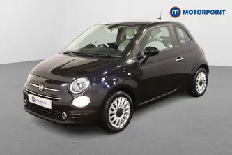 Fiat 500 Lounge Manual Petrol-Electric Hybrid Hatchback - Stock Number (1495497) - Passenger side front corner