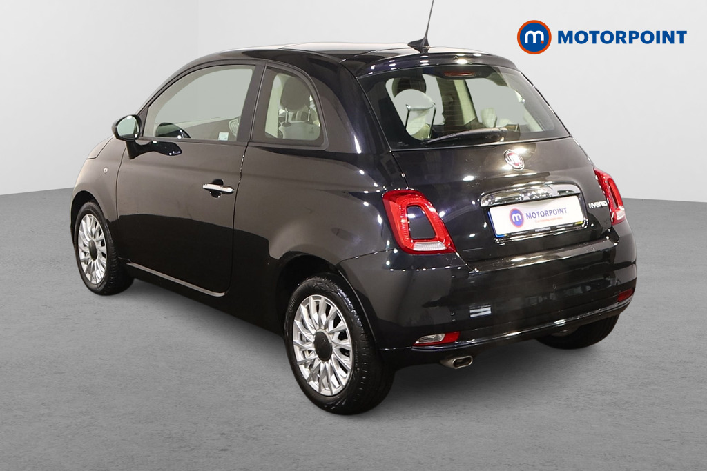 Fiat 500 Lounge Manual Petrol-Electric Hybrid Hatchback - Stock Number (1495497) - Passenger side rear corner