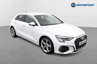 Audi A3 S Line Automatic Petrol Hatchback - Stock Number (1496478) - Drivers side front corner