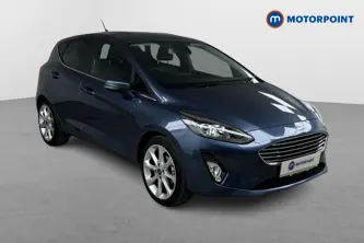 Ford Fiesta Titanium X Manual Petrol-Electric Hybrid Hatchback - Stock Number (1496872) - Drivers side front corner