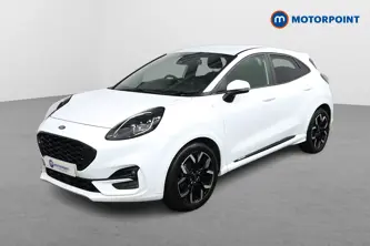 Ford Puma St-Line X Automatic Petrol-Electric Hybrid SUV - Stock Number (1489767) - Passenger side front corner