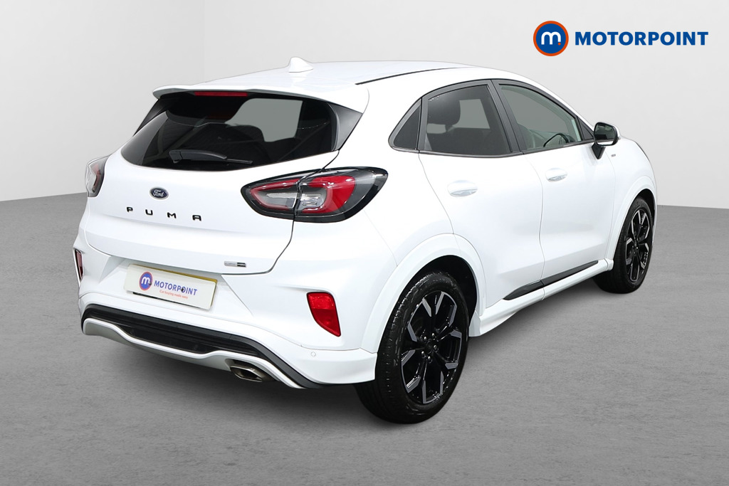 Ford Puma St-Line X Automatic Petrol-Electric Hybrid SUV - Stock Number (1489767) - Drivers side rear corner