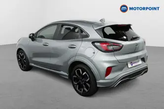 Ford Puma St-Line X Manual Petrol-Electric Hybrid SUV - Stock Number (1491697) - Passenger side rear corner