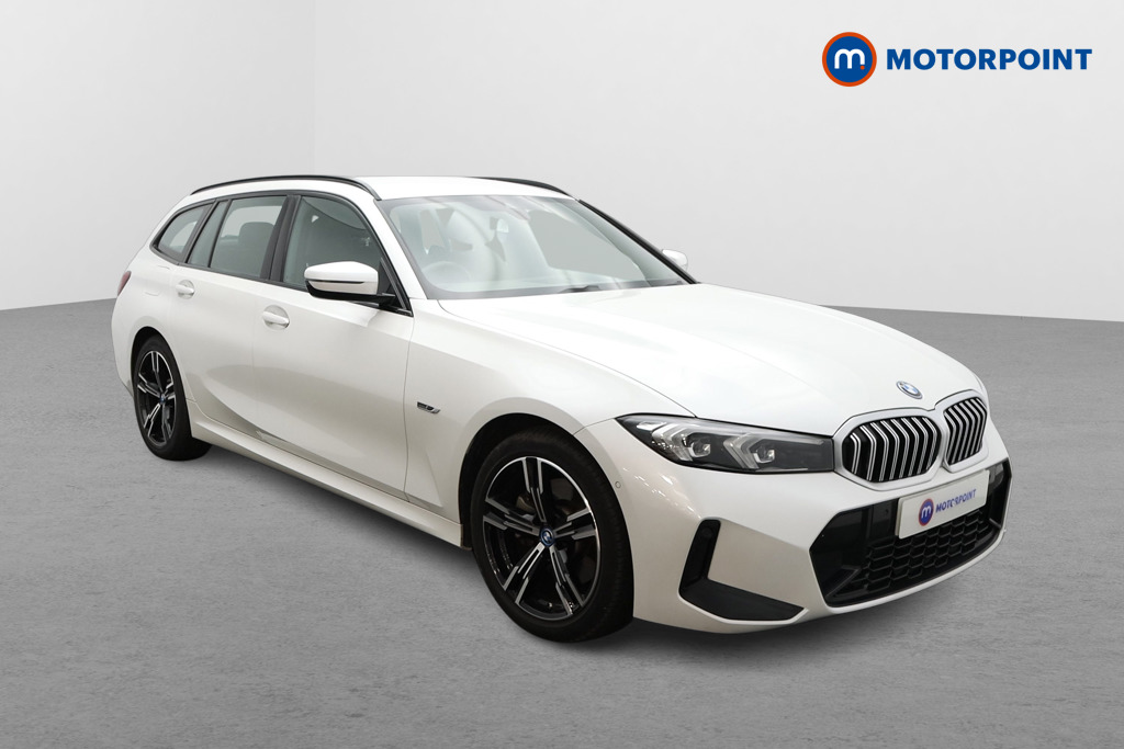 BMW 3 Series M Sport Automatic Petrol Plug-In Hybrid Estate - Stock Number (1494562) - Drivers side front corner