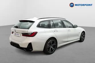 BMW 3 Series M Sport Automatic Petrol Plug-In Hybrid Estate - Stock Number (1494562) - Drivers side rear corner