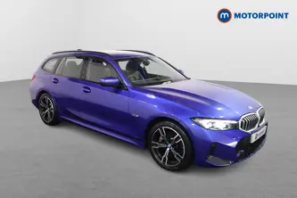 BMW 3 Series M Sport Automatic Petrol Plug-In Hybrid Estate - Stock Number (1494572) - Drivers side front corner