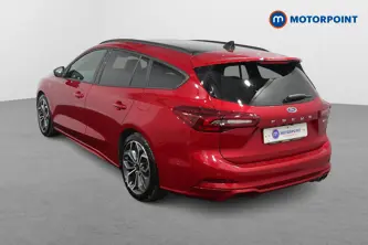 Ford Focus St-Line X Automatic Petrol-Electric Hybrid Estate - Stock Number (1495408) - Passenger side rear corner