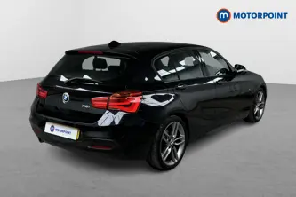 BMW 1 Series M Sport Automatic Petrol Hatchback - Stock Number (1496521) - Drivers side rear corner