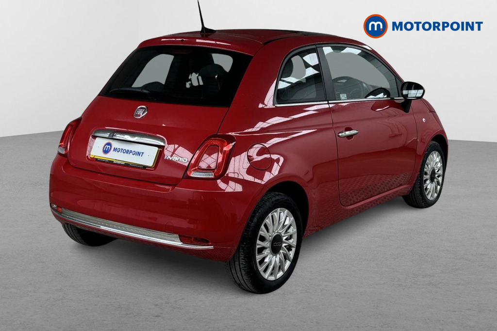 Fiat 500 1.0 Mild Hybrid 3Dr Manual Petrol-Electric Hybrid Hatchback - Stock Number (1497011) - Drivers side rear corner