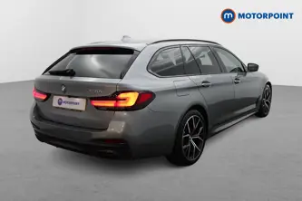 BMW 5 Series M Sport Automatic Petrol Plug-In Hybrid Estate - Stock Number (1497508) - Drivers side rear corner