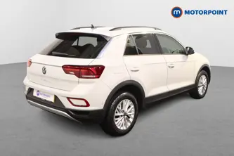 Volkswagen T-Roc Life Automatic Petrol SUV - Stock Number (1497707) - Drivers side rear corner