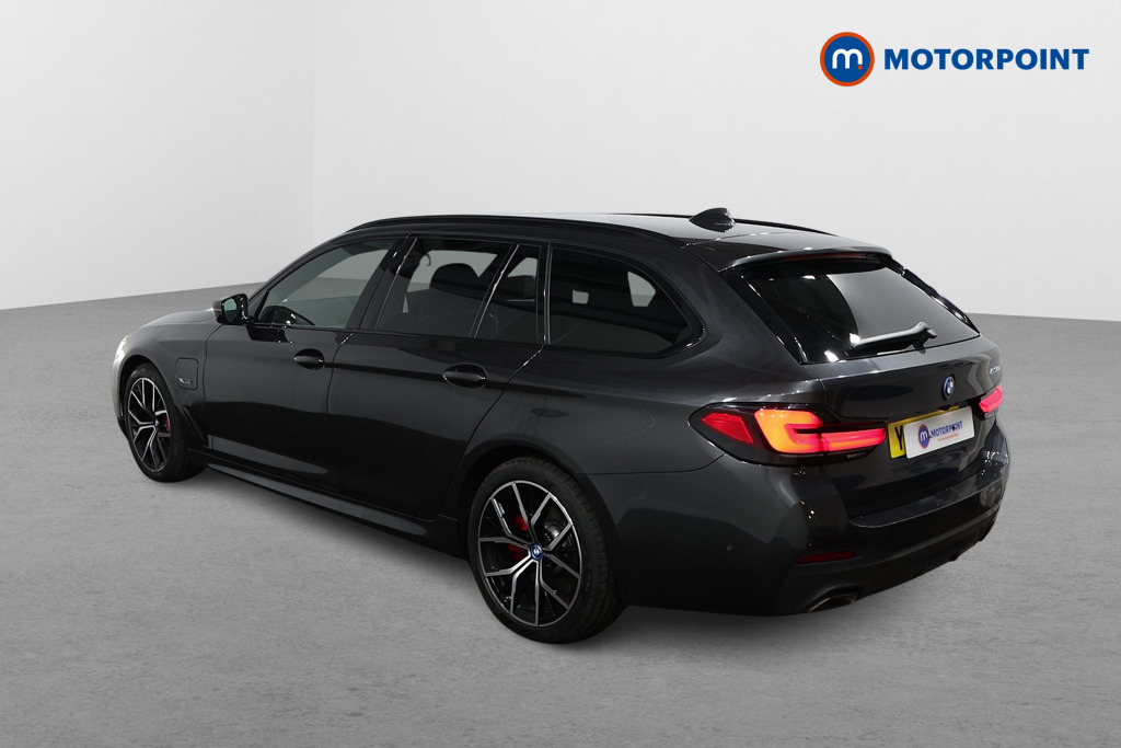 BMW 5 Series M Sport Automatic Petrol Plug-In Hybrid Estate - Stock Number (1499746) - Passenger side rear corner