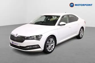 Skoda Superb Se L Automatic Diesel Hatchback - Stock Number (1472478) - Passenger side front corner