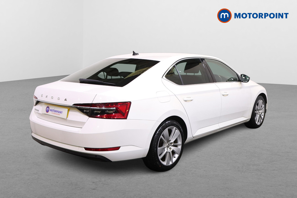 Skoda Superb Se L Automatic Diesel Hatchback - Stock Number (1472478) - Drivers side rear corner