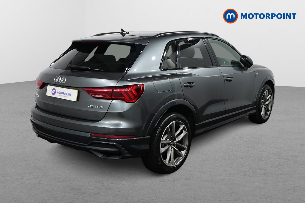 Audi Q3 Black Edition Automatic Petrol SUV - Stock Number (1487624) - Drivers side rear corner