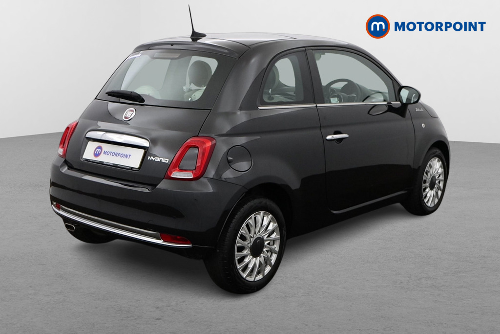 Fiat 500 Dolcevita Manual Petrol-Electric Hybrid Hatchback - Stock Number (1491114) - Drivers side rear corner