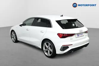 Audi A3 S Line Manual Petrol Hatchback - Stock Number (1491281) - Passenger side rear corner