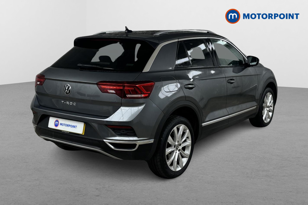 Volkswagen T-Roc SEL Automatic Petrol SUV - Stock Number (1492940) - Drivers side rear corner