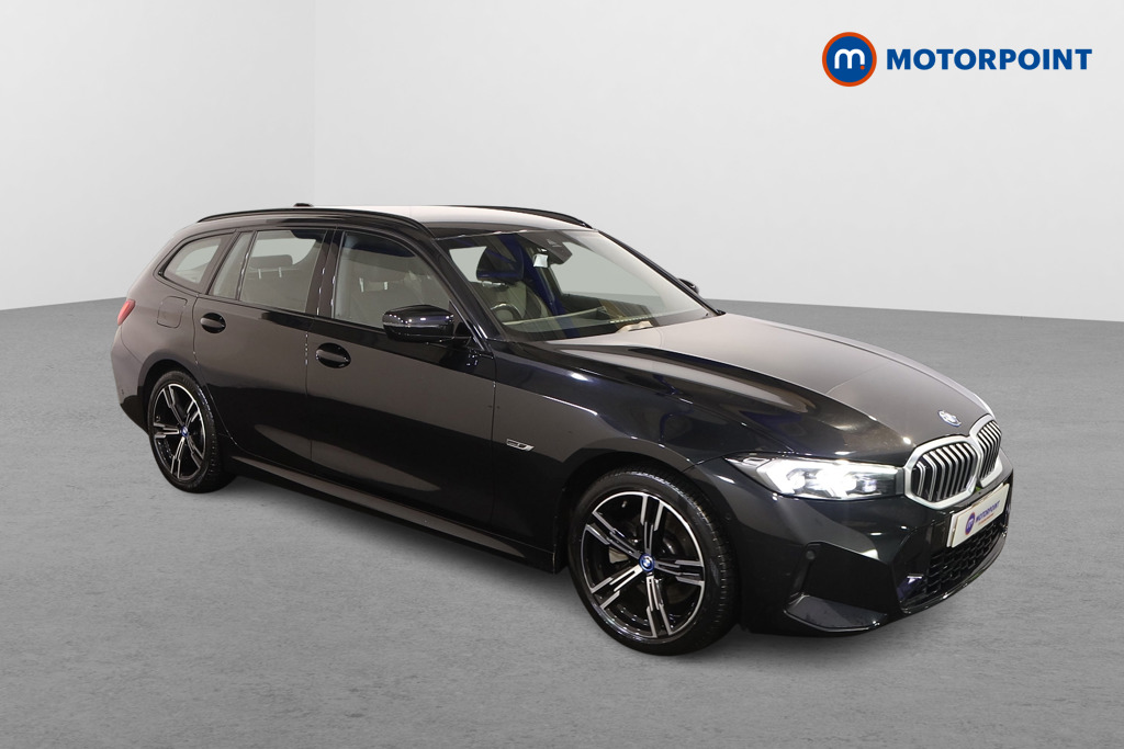 BMW 3 Series M Sport Automatic Petrol Plug-In Hybrid Estate - Stock Number (1494557) - Drivers side front corner