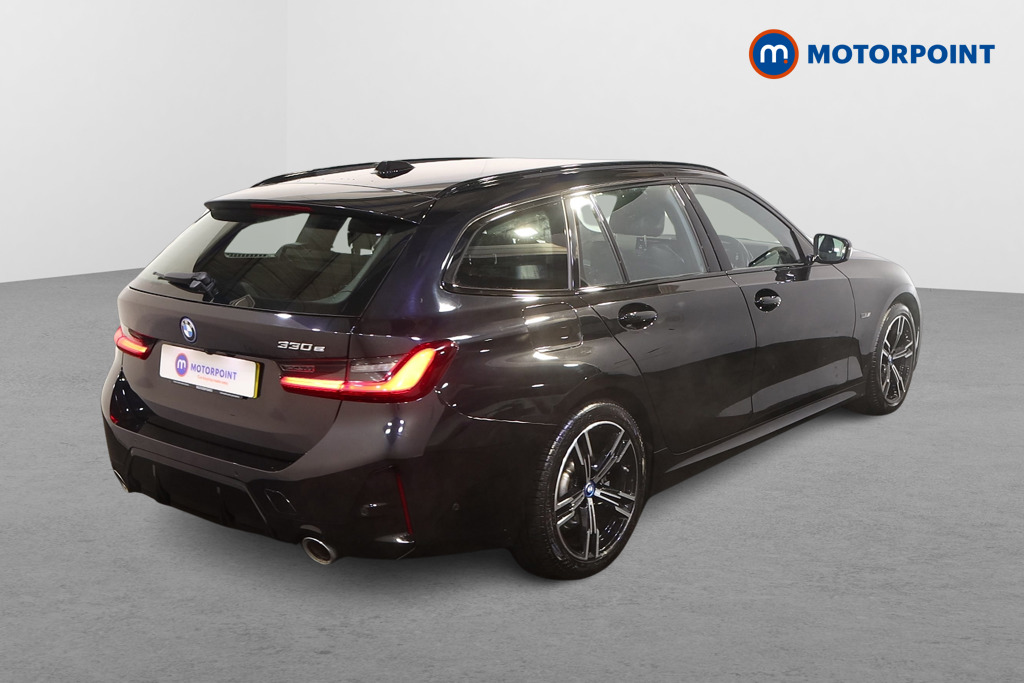 BMW 3 Series M Sport Automatic Petrol Plug-In Hybrid Estate - Stock Number (1494557) - Drivers side rear corner