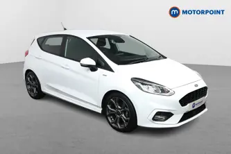 Ford Fiesta St-Line Edition Manual Petrol-Electric Hybrid Hatchback - Stock Number (1496041) - Drivers side front corner