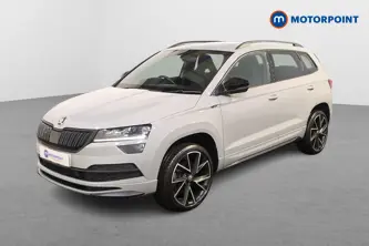 Skoda Karoq Sport Line Automatic Petrol SUV - Stock Number (1496269) - Passenger side front corner