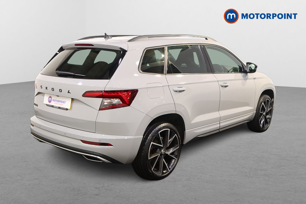 Skoda Karoq Sport Line Automatic Petrol SUV - Stock Number (1496269) - Drivers side rear corner