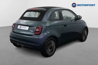 Fiat 500 Icon Automatic Electric Convertible - Stock Number (1497008) - Drivers side rear corner