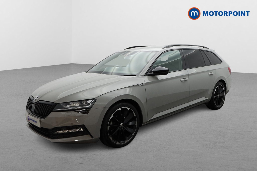 Skoda Superb Sport Line Plus Automatic Diesel Estate - Stock Number (1497187) - Passenger side front corner