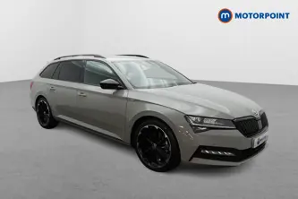 Skoda Superb Sport Line Plus Automatic Diesel Estate - Stock Number (1497187) - Drivers side front corner