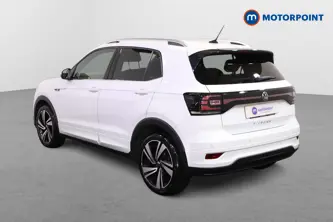 Volkswagen T-Cross R-Line Manual Petrol SUV - Stock Number (1497461) - Passenger side rear corner