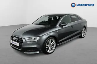 Audi A3 S Line Manual Diesel Saloon - Stock Number (1497730) - Passenger side front corner