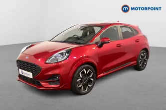 Ford Puma St-Line X Manual Petrol-Electric Hybrid SUV - Stock Number (1498564) - Passenger side front corner