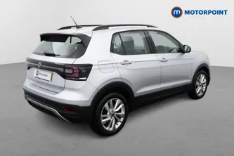 Volkswagen T-Cross SE Manual Petrol SUV - Stock Number (1498566) - Drivers side rear corner