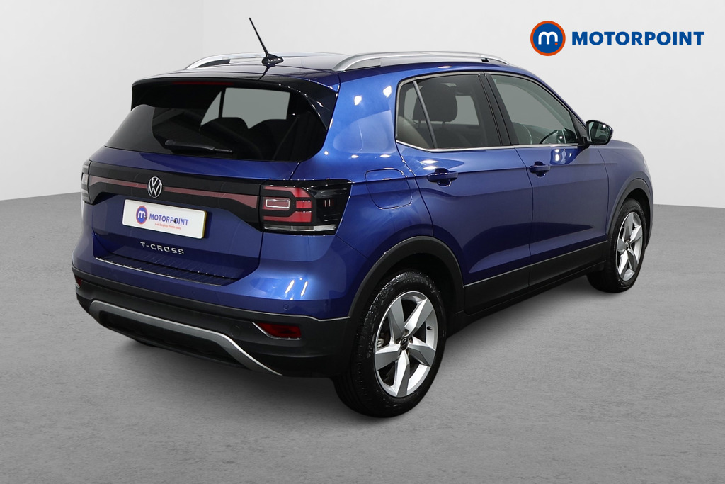 Volkswagen T-Cross SEL Automatic Petrol SUV - Stock Number (1499841) - Drivers side rear corner