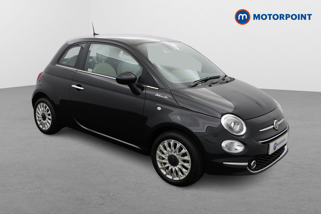 Fiat 500 Dolcevita Manual Petrol-Electric Hybrid Hatchback - Stock Number (1491102) - Drivers side front corner