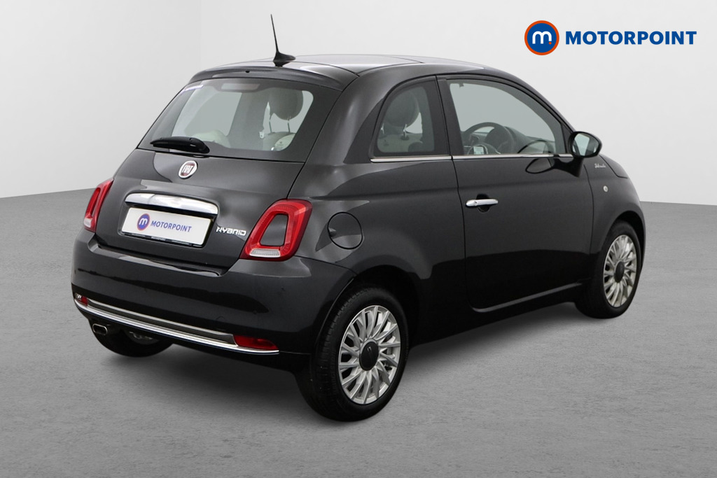 Fiat 500 Dolcevita Manual Petrol-Electric Hybrid Hatchback - Stock Number (1491102) - Drivers side rear corner