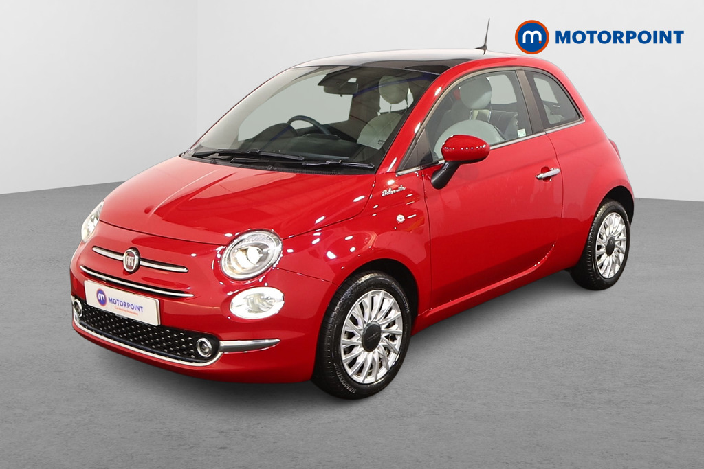 Fiat 500 Dolcevita Manual Petrol-Electric Hybrid Hatchback - Stock Number (1491110) - Passenger side front corner