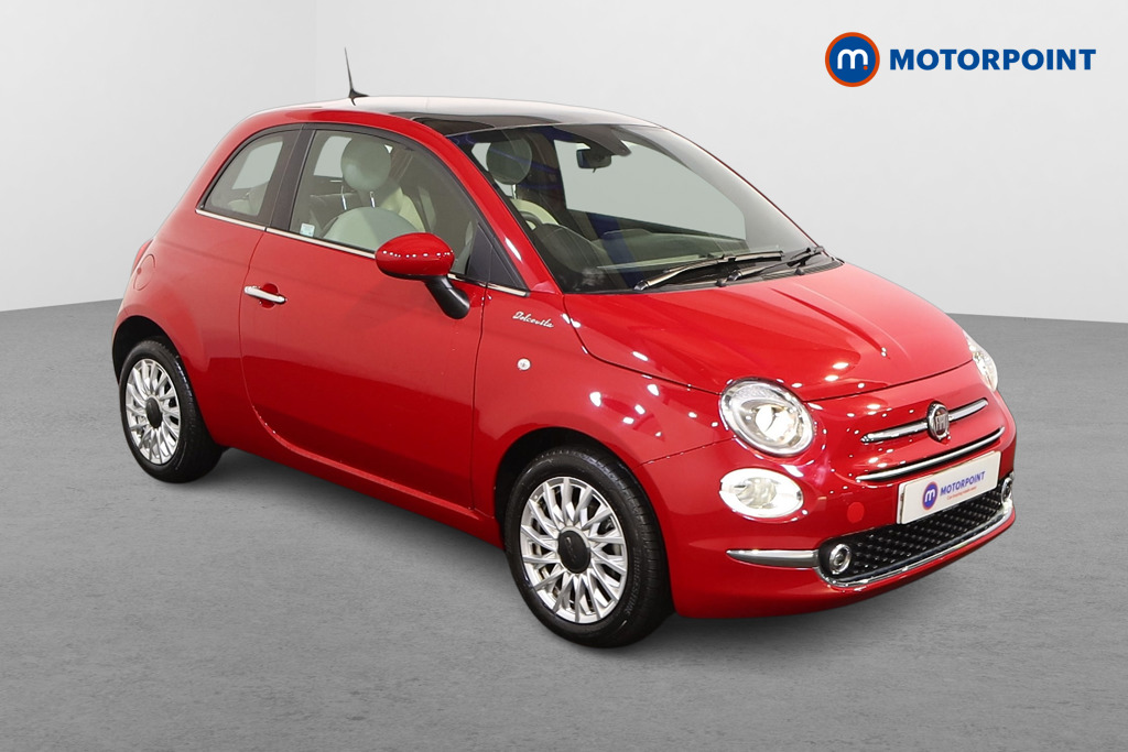 Fiat 500 Dolcevita Manual Petrol-Electric Hybrid Hatchback - Stock Number (1491110) - Drivers side front corner