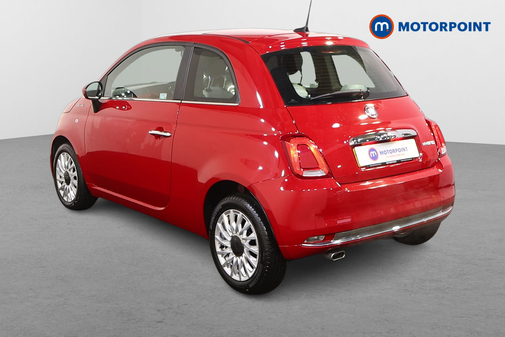 Fiat 500 Dolcevita Manual Petrol-Electric Hybrid Hatchback - Stock Number (1491110) - Passenger side rear corner