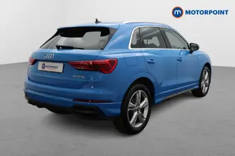 Audi Q3 S Line Automatic Petrol SUV - Stock Number (1496253) - Drivers side rear corner