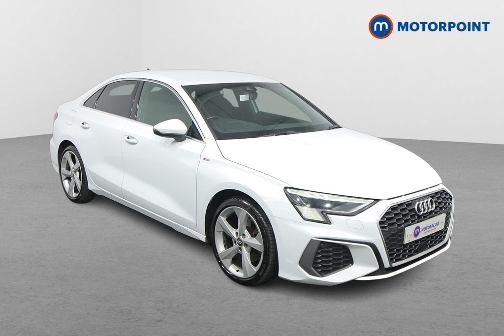 Audi A3 S Line Manual Petrol Saloon - Stock Number (1497685) - Drivers side front corner