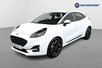 Ford Puma St-Line X Manual Petrol-Electric Hybrid SUV - Stock Number (1497903) - Passenger side front corner