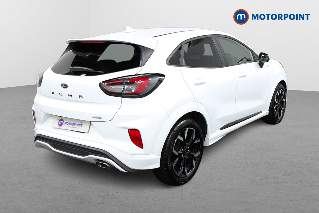 Ford Puma St-Line X Manual Petrol-Electric Hybrid SUV - Stock Number (1497903) - Drivers side rear corner