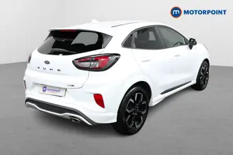 Ford Puma St-Line X Manual Petrol-Electric Hybrid SUV - Stock Number (1497903) - Drivers side rear corner