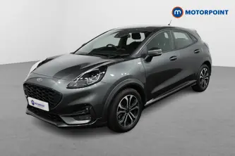 Ford Puma St-Line Automatic Petrol-Electric Hybrid SUV - Stock Number (1498563) - Passenger side front corner